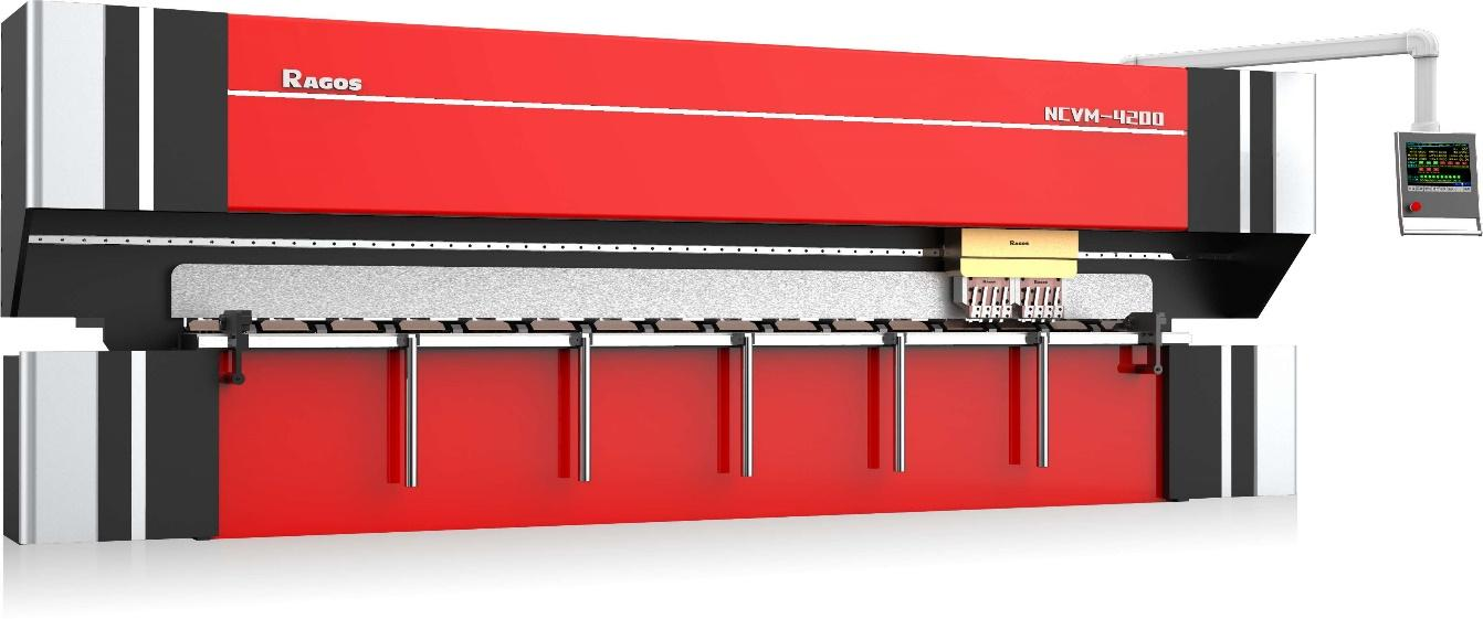 RAGOS CVM Series Fully CNC High-Speed Grooving Machine